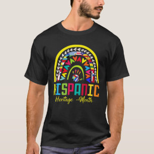 Camiseta Mes del Patrimonio Hispano Nacional El Arcoiris Cu