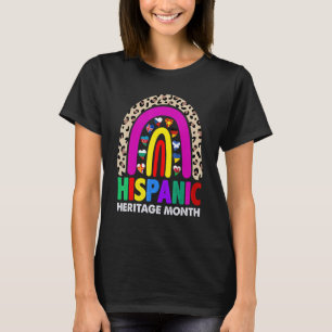 Camiseta Mes del Patrimonio Hispano Nacional El Arcoiris Cu