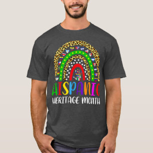 Camiseta Mes del Patrimonio Hispano Nacional El Arcoiris Cu