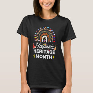 Camiseta Mes del Patrimonio Hispano Nacional El Arcoiris Cu