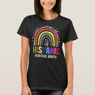 Camiseta Mes del Patrimonio Hispano Nacional El Arcoiris Cu