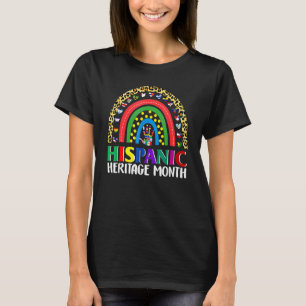 Camiseta Mes del Patrimonio Hispano Nacional El Arcoiris Cu