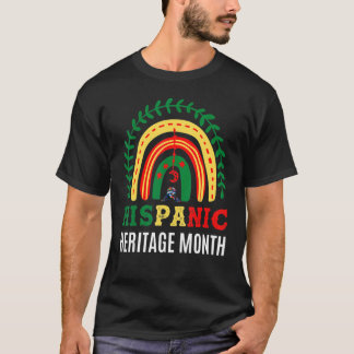Camiseta Mes del Patrimonio Hispano Nacional El Arcoiris Cu