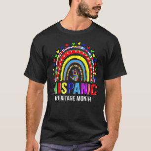 Camiseta Mes del Patrimonio Hispano Nacional El Arcoiris Cu