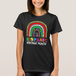 Camiseta Mes del Patrimonio Hispano Nacional El Arcoiris Cu