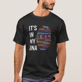 Camiseta Mes del patrimonio hispano Niños Camisas Mano Raíz