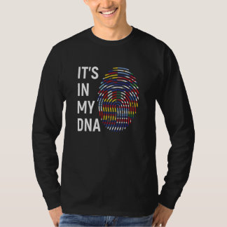 Camiseta Mes del patrimonio hispano Niños Camisas Mano Raíz
