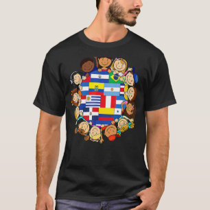 Camiseta Mes del Patrimonio Hispano Niños Chica Latina