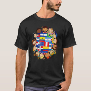 Camiseta Mes del Patrimonio Hispano Niños Latina