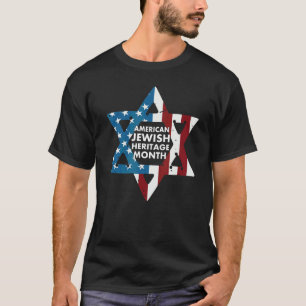 Camiseta Mes del Patrimonio Judío Estadounidense