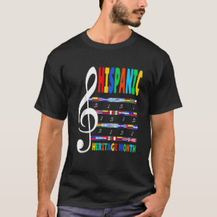 Camiseta Mes del Patrimonio Nacional Hispano por Maestra de