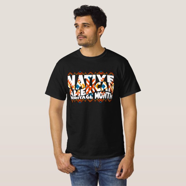 Camiseta Mes del Patrimonio Nativo Estadounidense (Anverso completo)