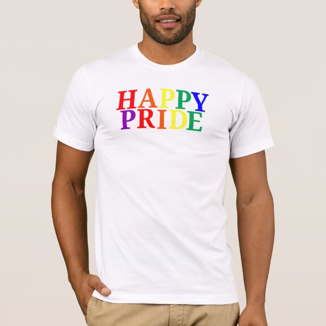 Camiseta Mes feliz del Orgullo (Anverso)