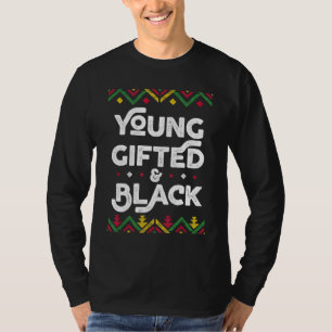 Camiseta Mes Joven Gifted Y Negro De Historia Negra En Áfri