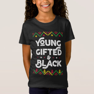 Camiseta Mes Joven Gifted Y Negro De Historia Negra En Áfri