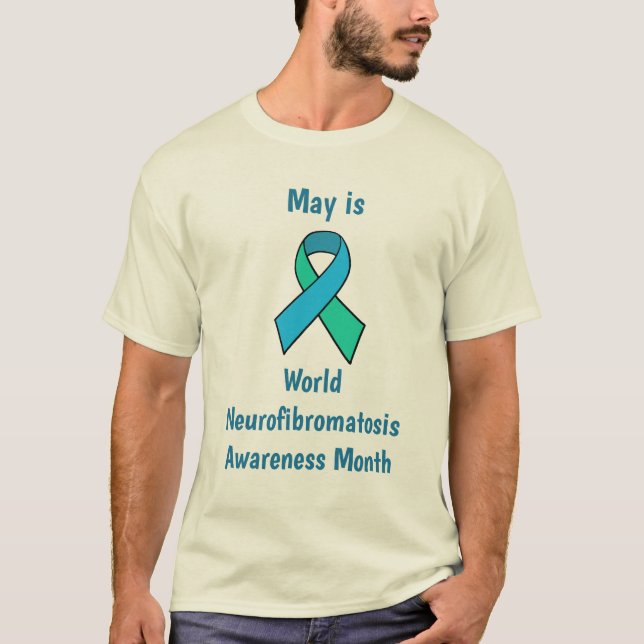 Camiseta Mes Mundial de Conciencia sobre la Neurofibromatos (Anverso)