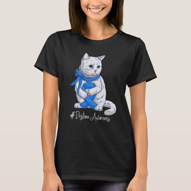 Camiseta Mes Nacional de Conciencia sobre la Distonía Cinta (Anverso)
