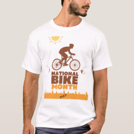 Camiseta Mes nacional de la bicicleta