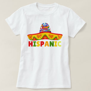 Camiseta Mes Nacional de la Herencia Hispana Latino, Hispan