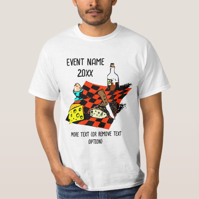 Camiseta Mes nacional de picnic (Anverso)