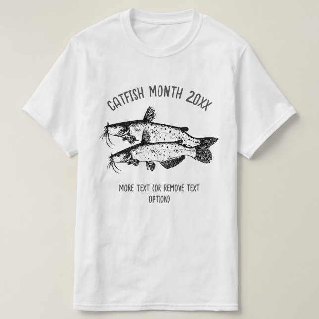 Camiseta Mes Nacional del Bagre (Diseño del anverso)