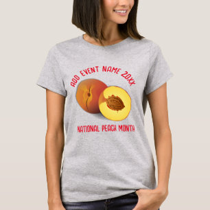 Camiseta Mes Nacional del Melocotón