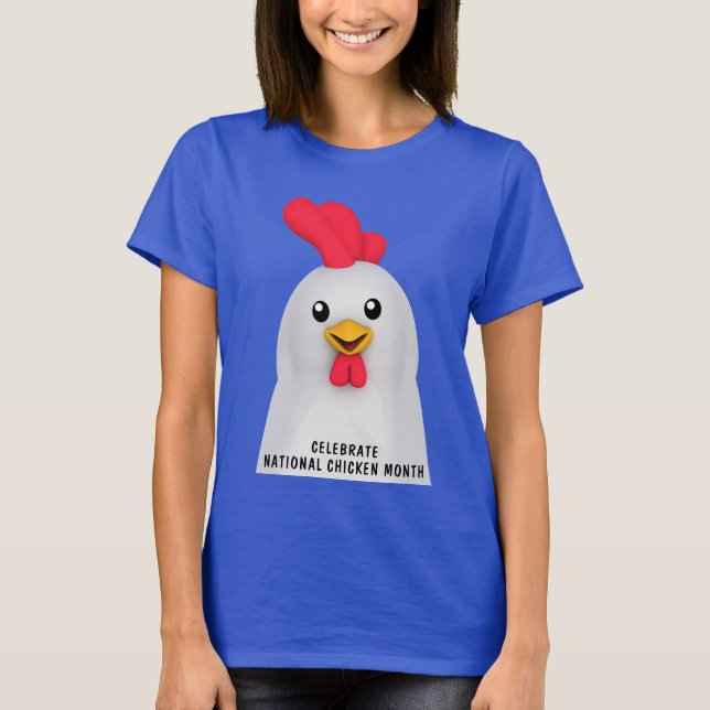 Camiseta Mes nacional del pollo (Anverso)