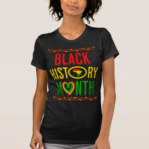Camiseta Mes Negro, 12 de junio, Mes de la Historia Negra