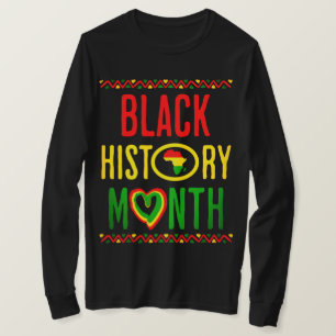 Camiseta Mes Negro, 12 de junio, Mes de la Historia Negra