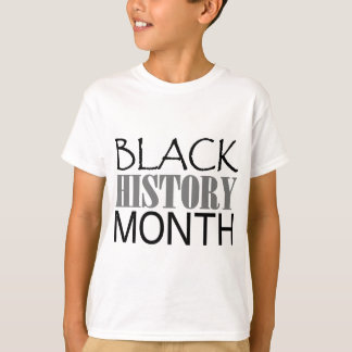 Camiseta Mes negro de la historia