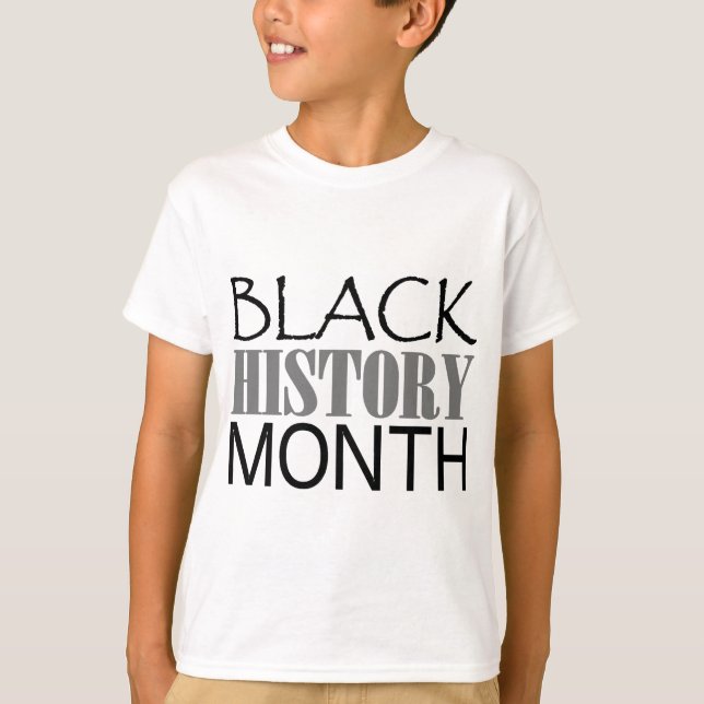 Camiseta Mes negro de la historia (Anverso)