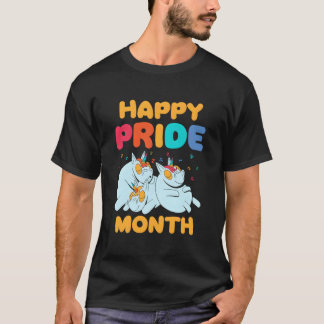 Camiseta Mes orgulloso del orgullo gay Lgbtq Arcoíris Orgul