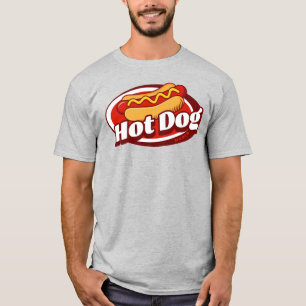 Camiseta Mes retro de perro caliente