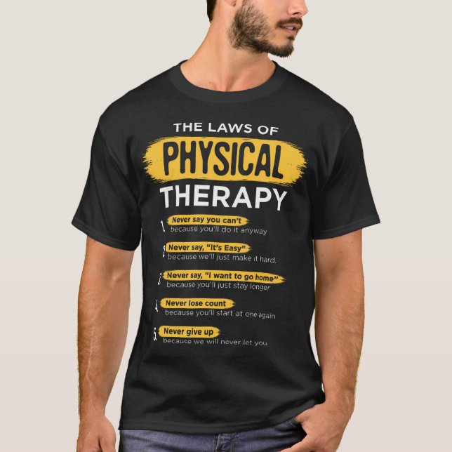 Camiseta Mes Terapéutico de Regalo de Terapia Física (Anverso)
