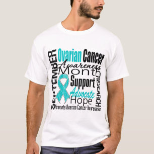 Camiseta Mes v1 de la conciencia del cáncer ovárico
