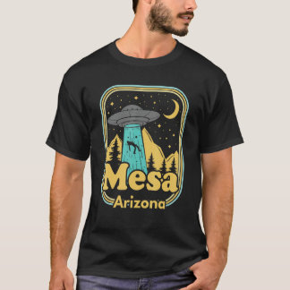 Camiseta Mesa Arizona Ovni Cazador Alien Ironic Estado 80s