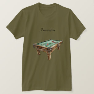 Camiseta Mesa de billar
