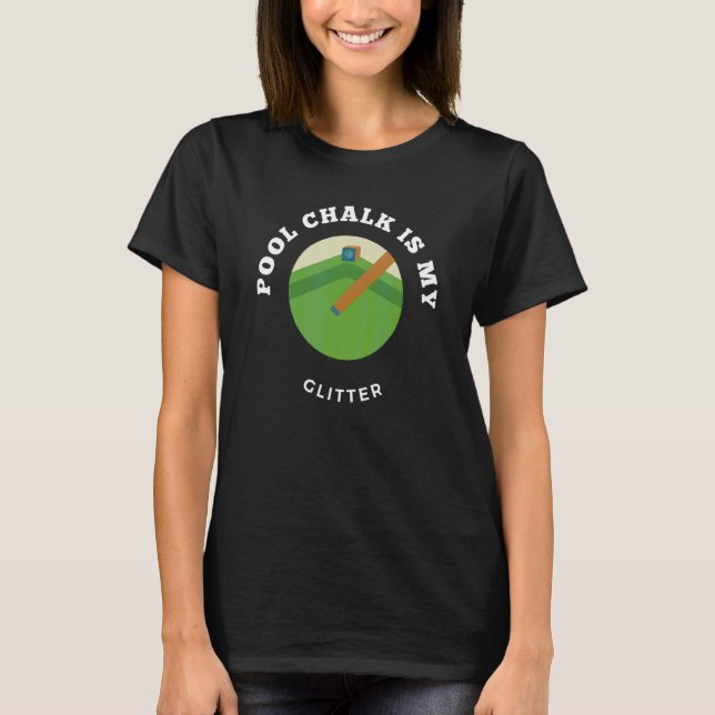 Camiseta Mesa de billar Chalk Billard (Anverso)