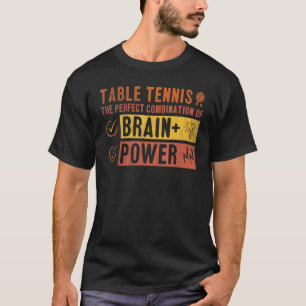 Camiseta Mesa De Jugadores Tenis La Combinación Perfecta De