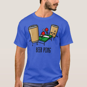 Camiseta Mesa de ping pong ping pong ping pong cerveza