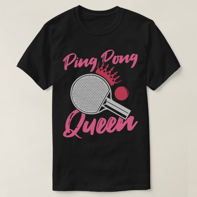 Camiseta Mesa de ping pong Pong Club de Jugador 8 (Diseño del anverso)