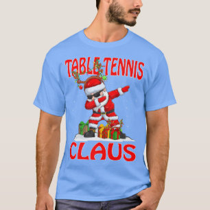 Camiseta Mesa de ping ponnis Navidades de Santa Claus Costu