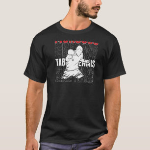 Camiseta Mesa de Tenis de Marruecos  Apoya al Tenis de Mesa