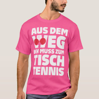Camiseta Mesa De Tenis Fuera Del Camino Mesa De Tenis
