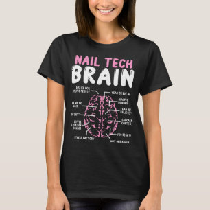 Camiseta Mesa de uñas para la tecnología de las uñas deb