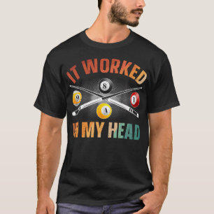 Camiseta Mesa Divertida Para Amante De Billar Jugador De Po