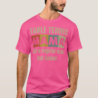 Camiseta Mesa divertida Tennis Mom Definition Orgulloso Pin