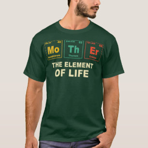 Camiseta Mesa Periódica Madre Geek amante de los químicos R