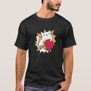 Camiseta Mesa Tenis Cat Sport Games Ping Pong Paddle