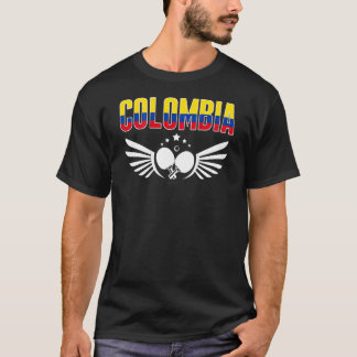 Camiseta Mesa Tenis Colombia Apoya Ping Pong Colombiano